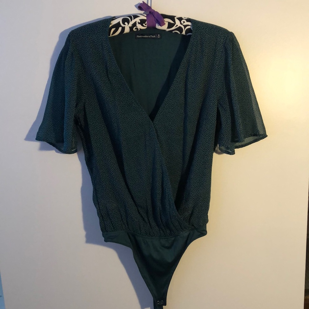 Abercrombie & Fitch wrap style bodysuit